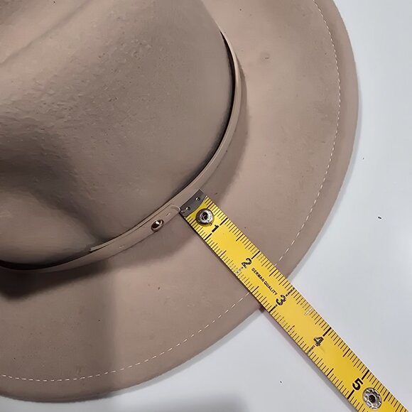 nwt Free People Wool Wythe Felt Rancher Hat, Color Taupe main image 6
